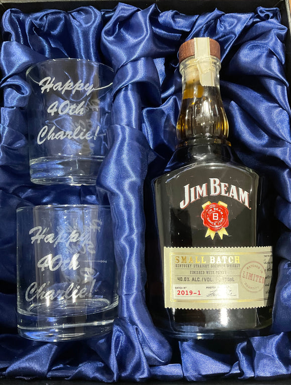 Jim Beam Small Batch Bourbon Gift Pack 700mL
