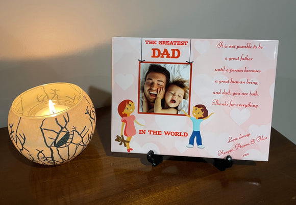 Ceramic Tile - Fathers Day
