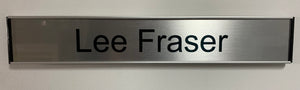 Office Door Sign - 300mm x (25, 31.5, 38, 50.5) Insert, Base & End Caps