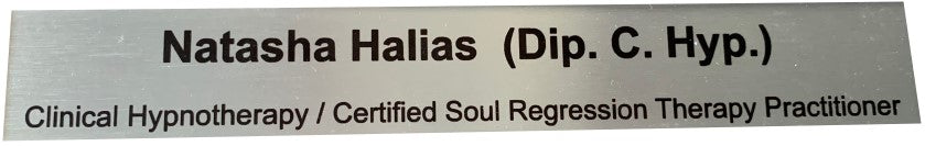 Door Sign Office - Replacement Insert 250mm x 41mm