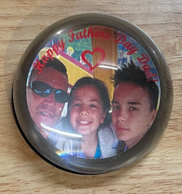 Father's / Mother's Day Paperweight - Photo