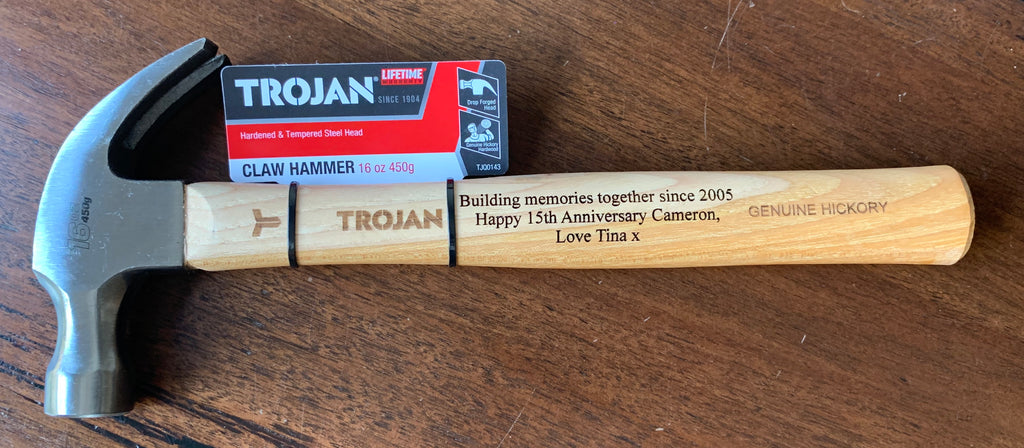 Hammer Trojan 16oz Engraved Gift