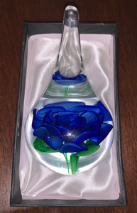 Ring Holder Blue Rose