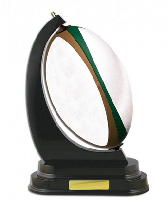 Sports Ball Display Holder Rugby - Great COACHES GIFT